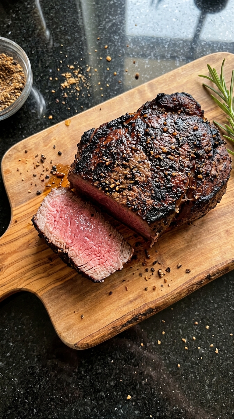 Coffee Rubbed Filet Mignon