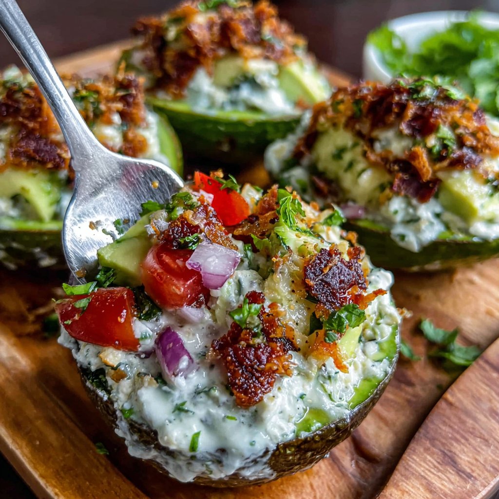 Stuffed Avocado Lunch Cups