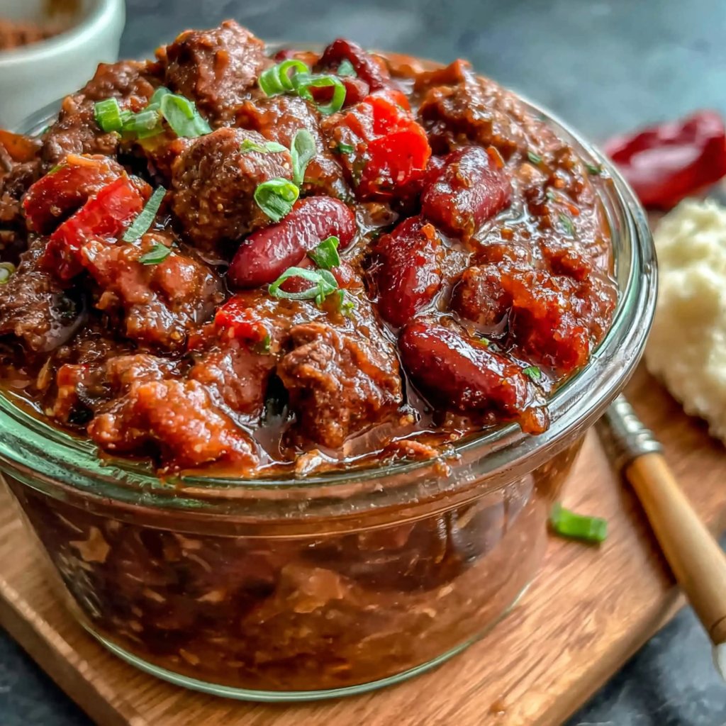 Beef Chili Meal Prep