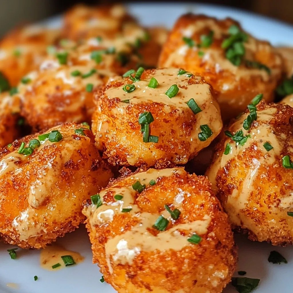 Crispy Bang Bang Salmon Bites