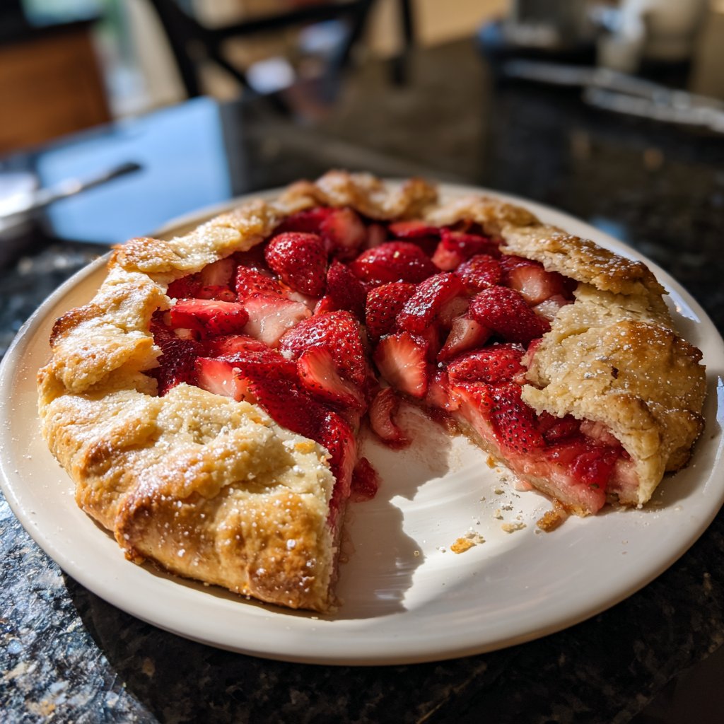 Sweet Strawberry Crostata