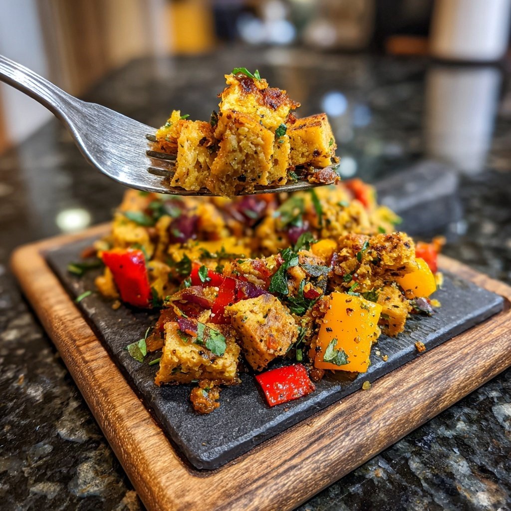 High Protein Tofu Hash