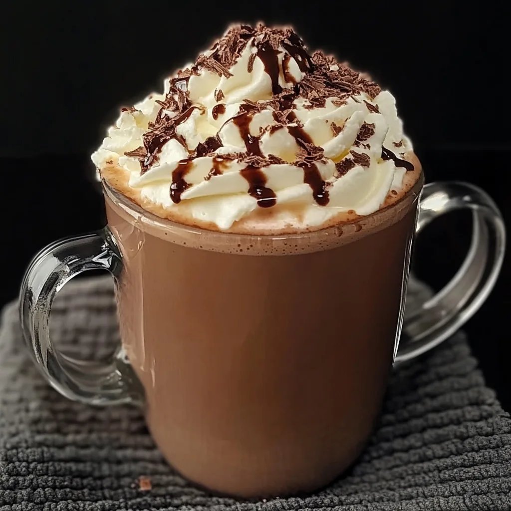 Decadent Whipped Hot Chocolate