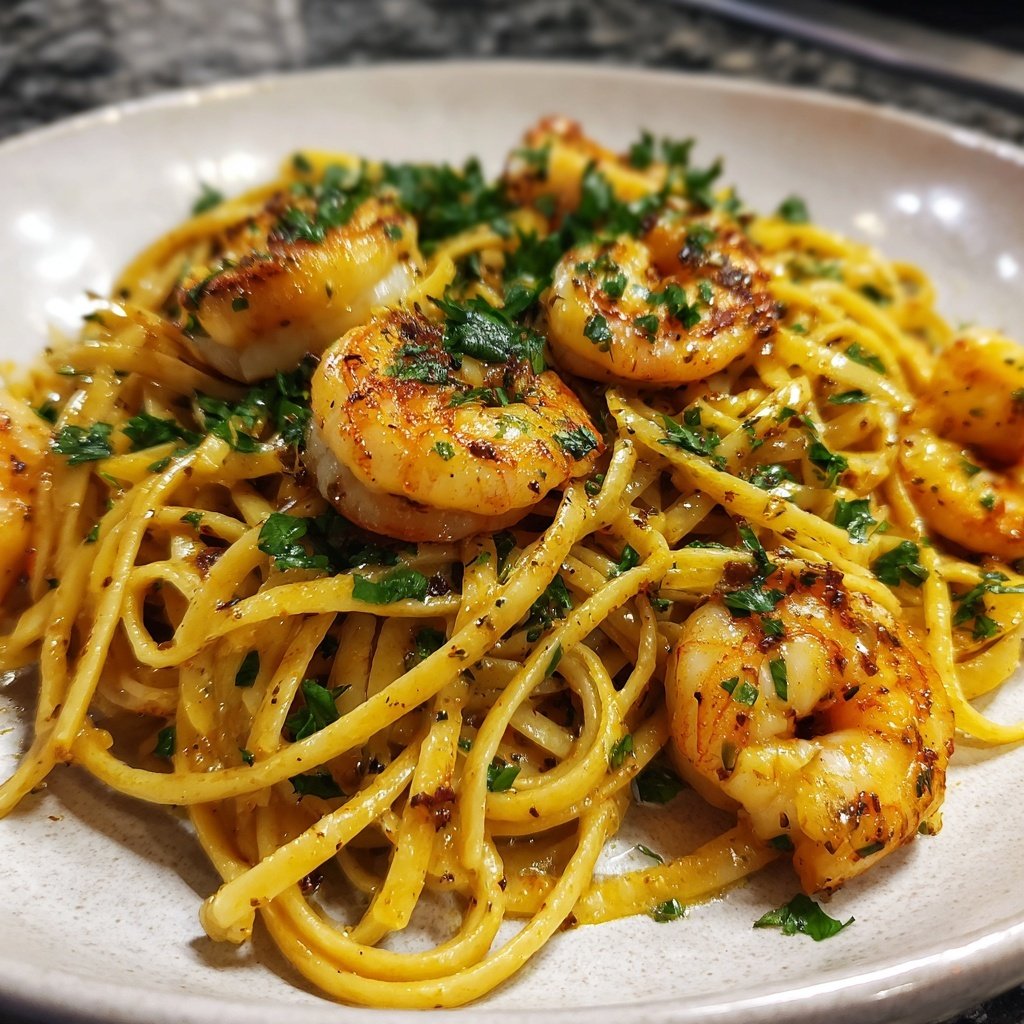 Quick Shrimp Pasta Dish