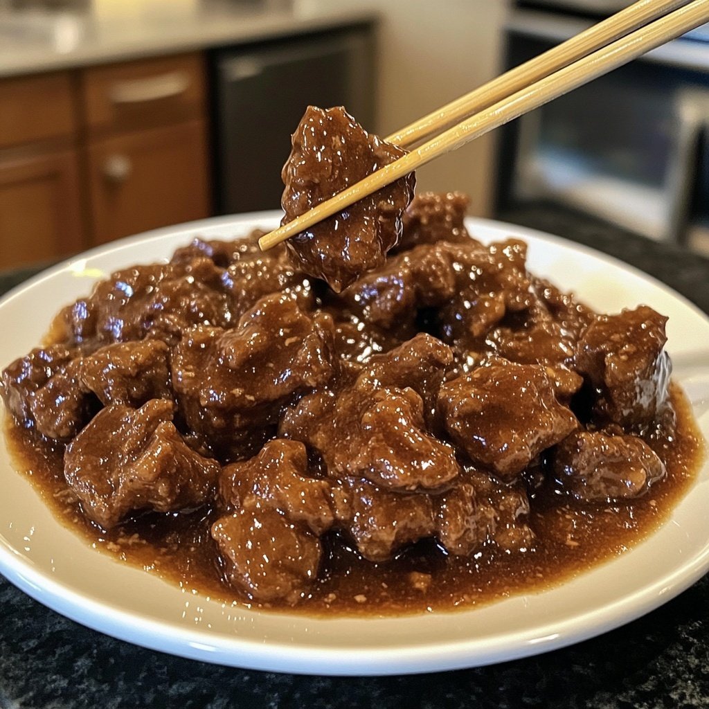 Slow Cooker Mongolian Beef