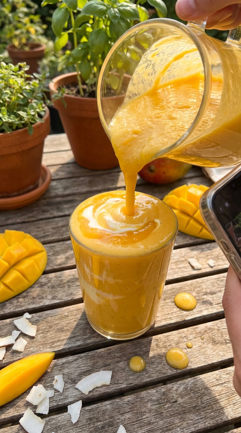 Mango Cheer Smoothie