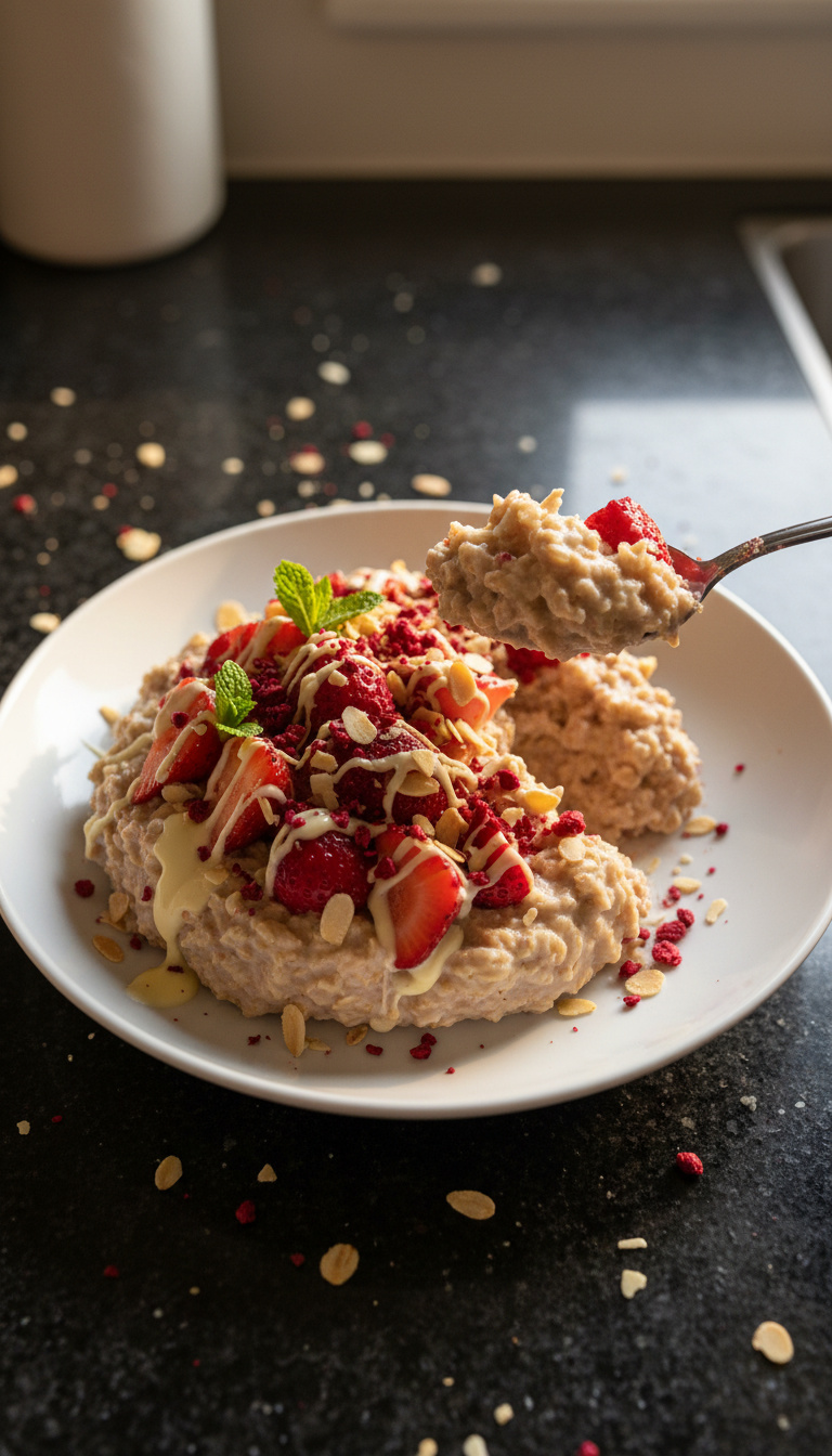 Strawberry Fields Overnight Oats