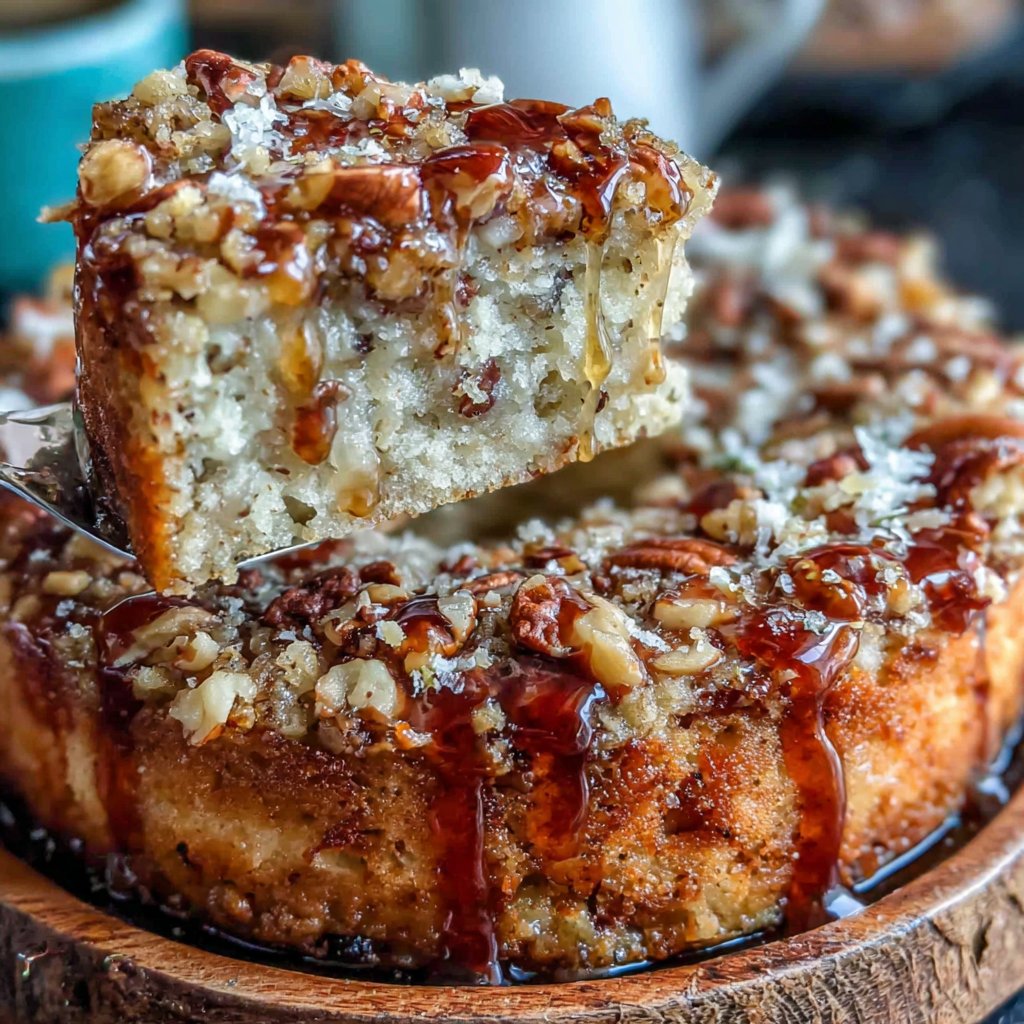 Spiced Dandelion Nut Cake