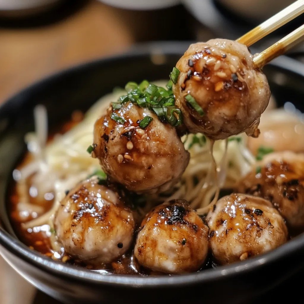 Japanese Tsukune