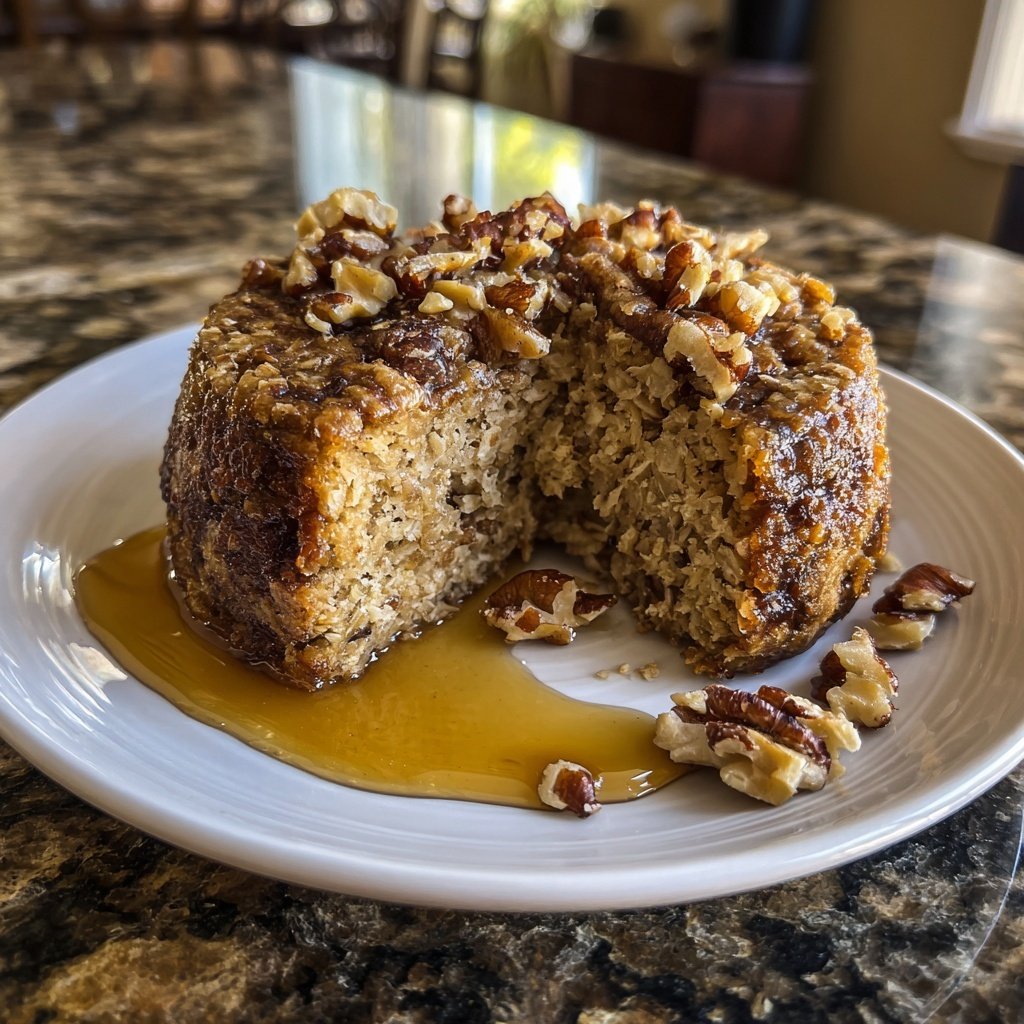 Maple Walnut Baked Oatmeal