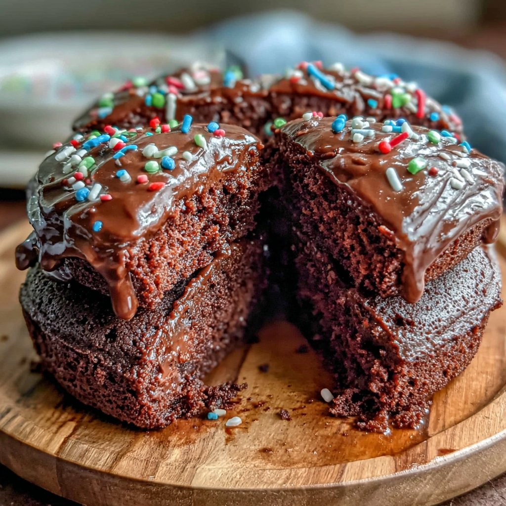 Graduation Celebration Fudge Cake