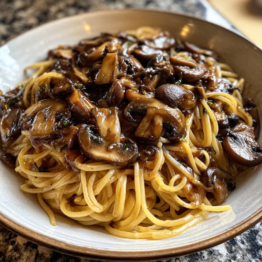 Miso Mushroom Umami Pasta Sauce