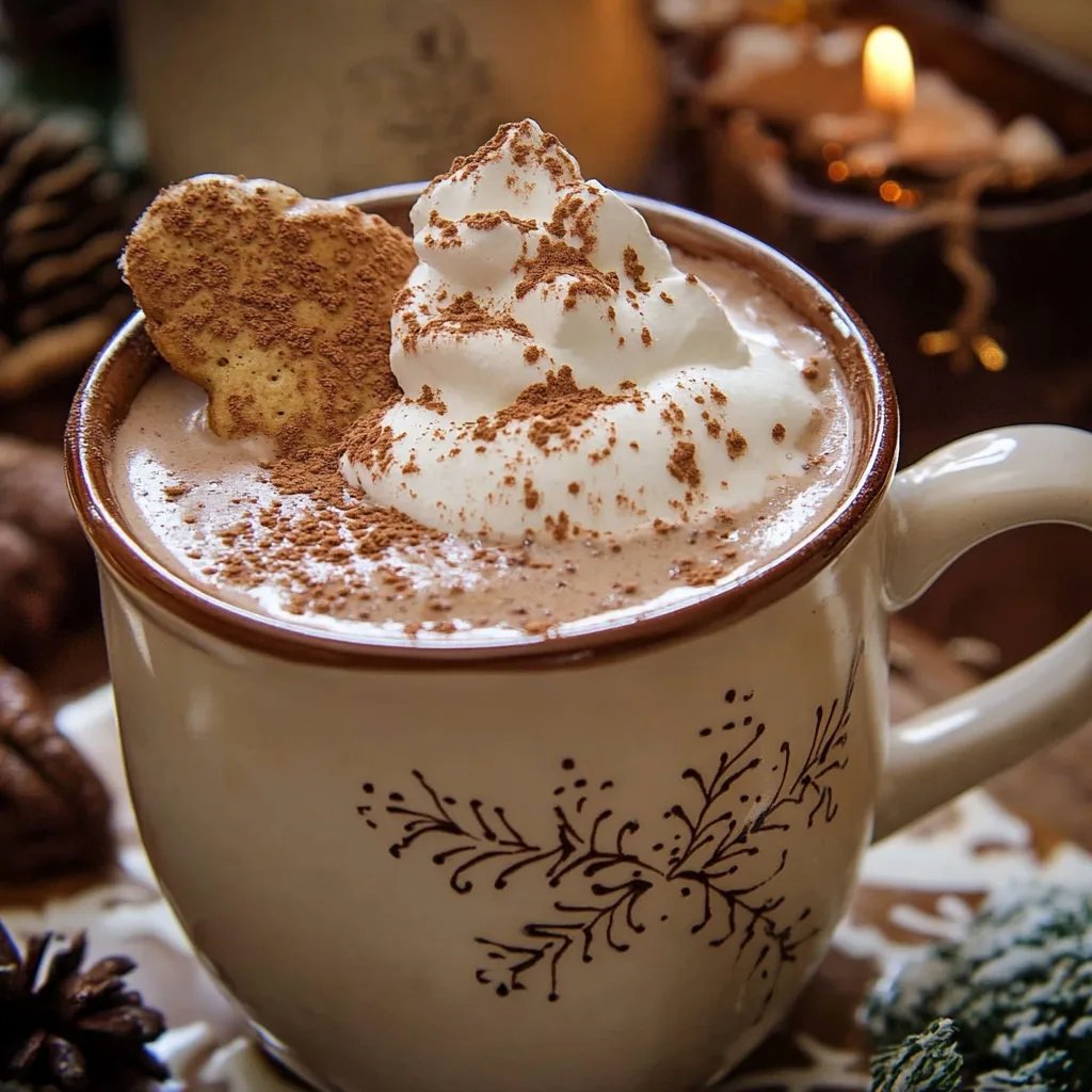 Gingerbread Hot Chocolate