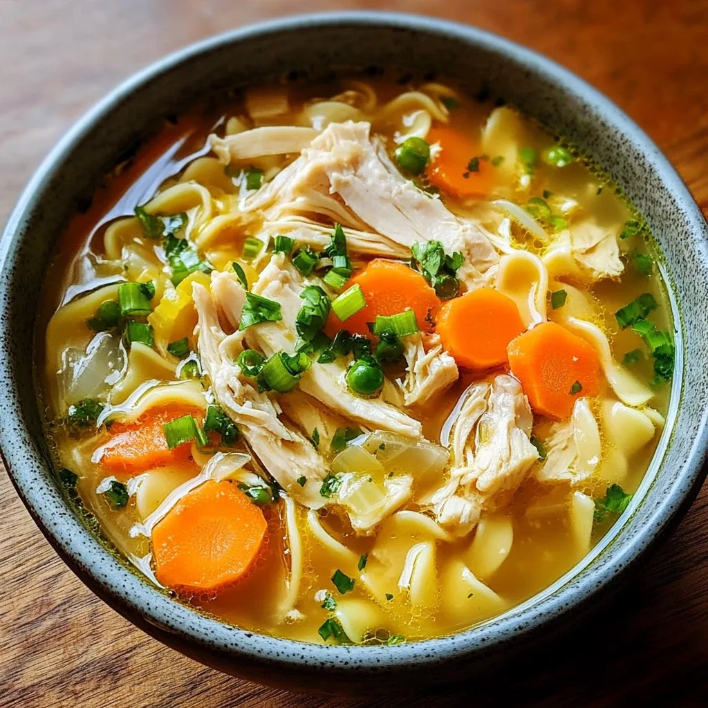 Classic Chicken Noodle Soup
