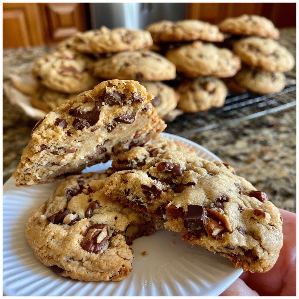 Brown Butter Pecan Chocolate Chip Cookies