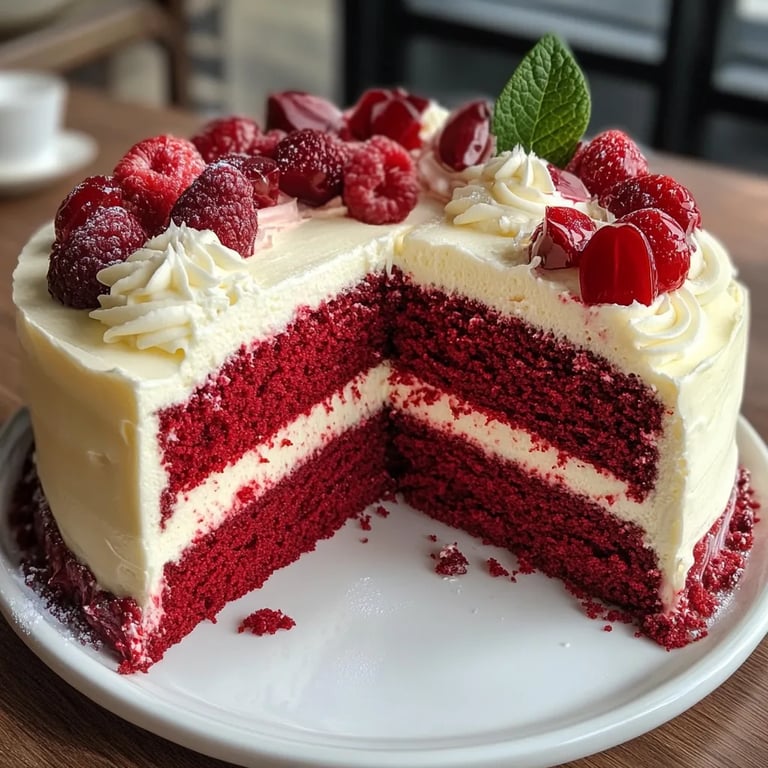 Red Velvet Buttermilk Cake