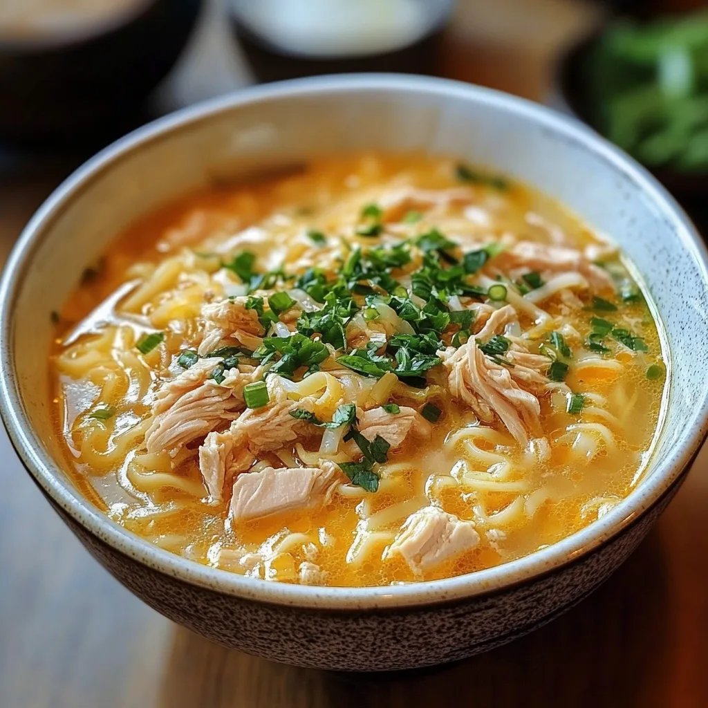 Crack Chicken Noodle Soup