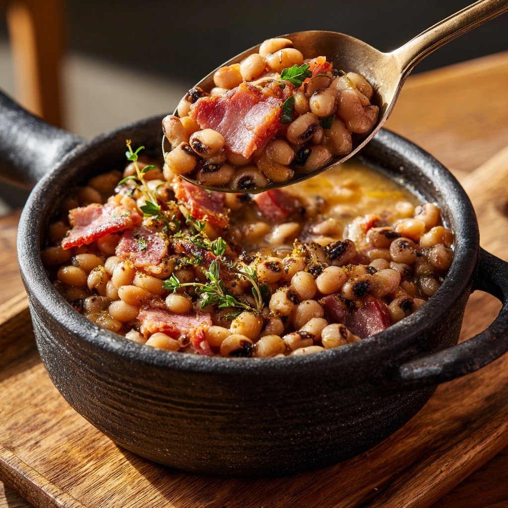 Southern Style Black Eyed Peas