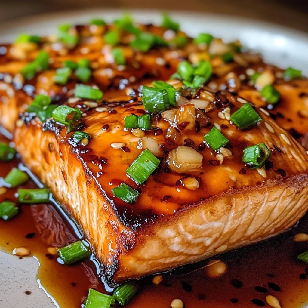 Perfectly Crispy Honey Garlic Salmon