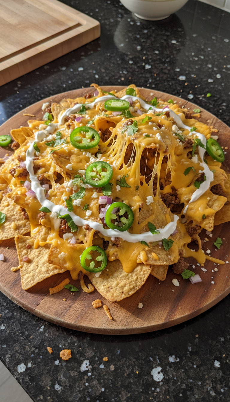 Mouthwatering Loaded Nacho Supreme