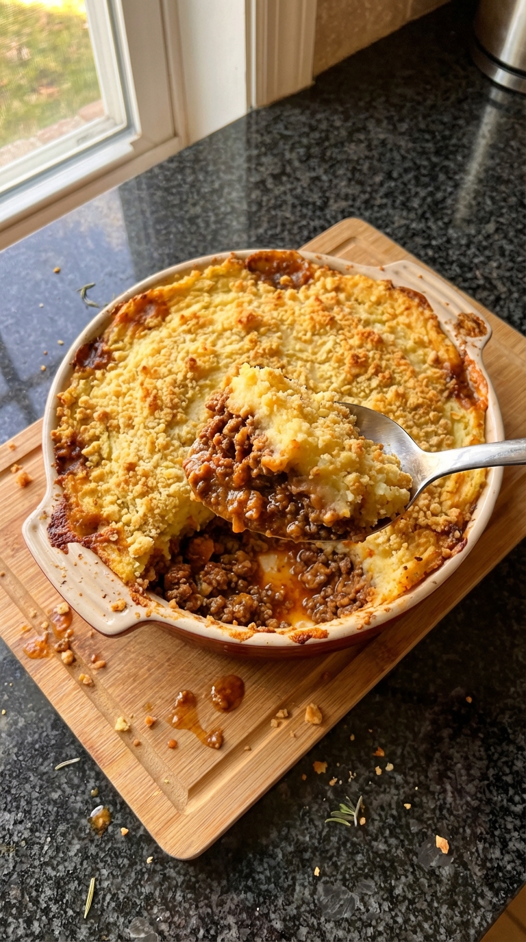 Rustic Shepherd's Pie with Herbs