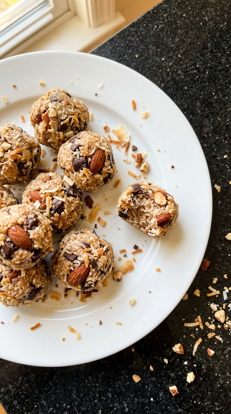 Almond Joy Energy Bites