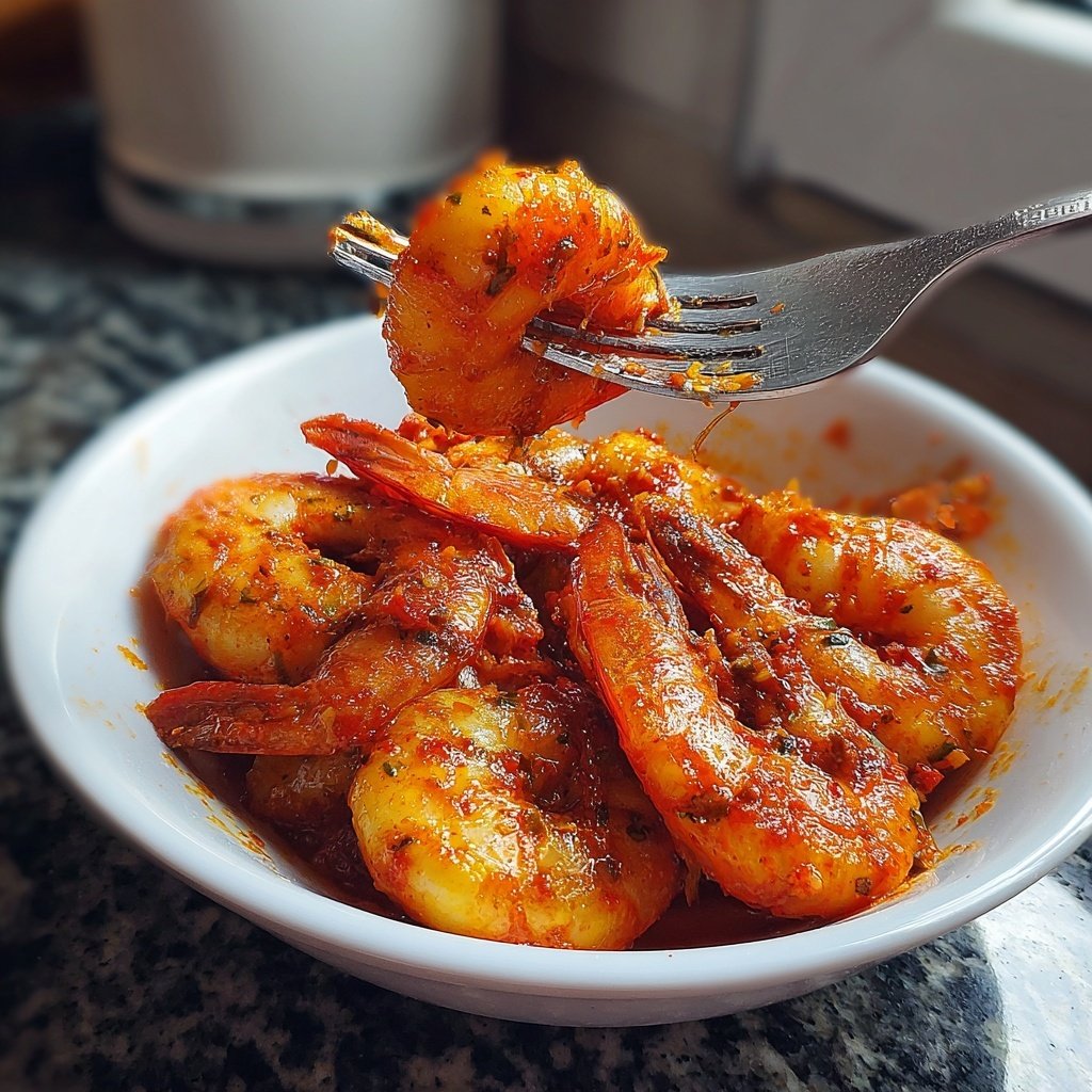 Prawn Cocktail with Spicy Sauce