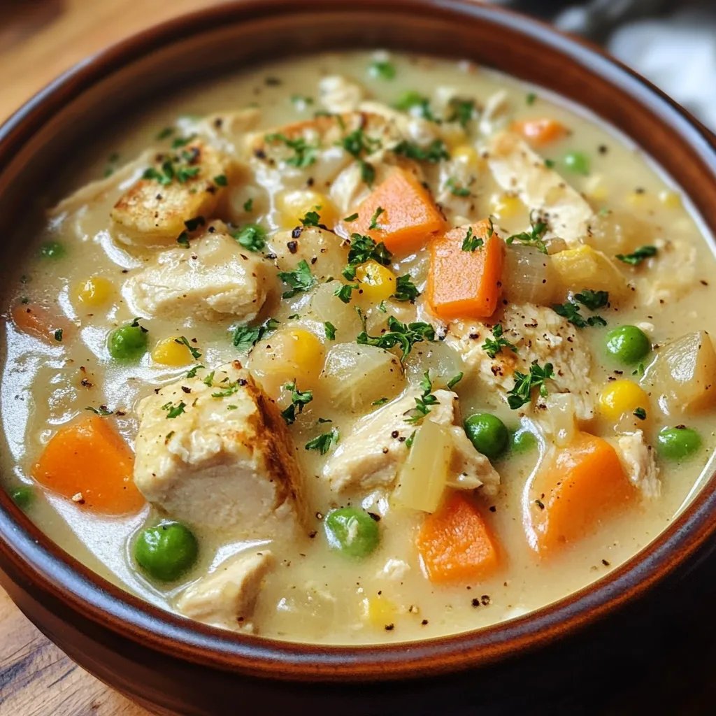 Chicken Pot Pie Soup