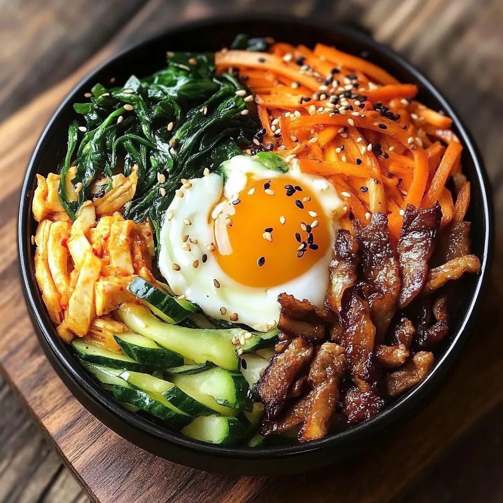 Easy Korean Bibimbap