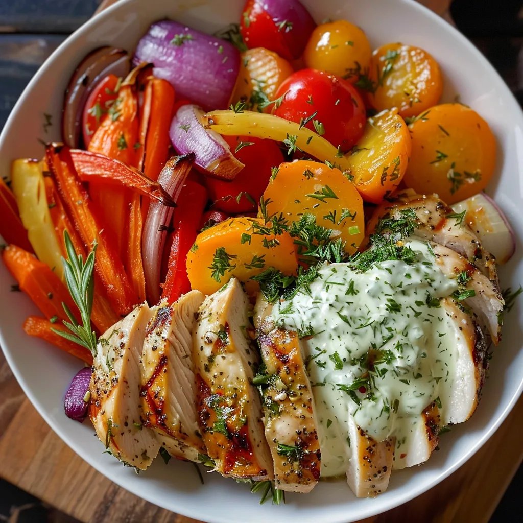 20-Minute Veggie Turkey with Herb Ranch